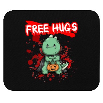 Discover Free Hugs Halloween Sarcasm Scary Creepy Costume Mouse Pads