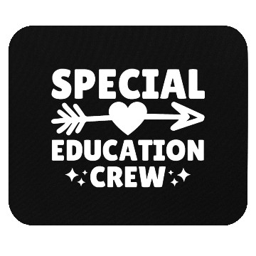 Discover Special Education Crew Teacher Team Mouse Pads