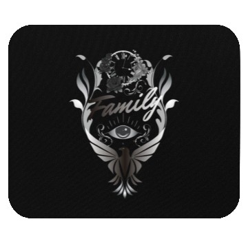 Discover Family Tattoo Mouse Pads