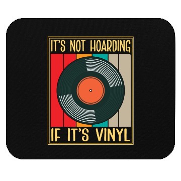Discover Vinyl Music Lover DJ Record Vinyl Mouse Pads