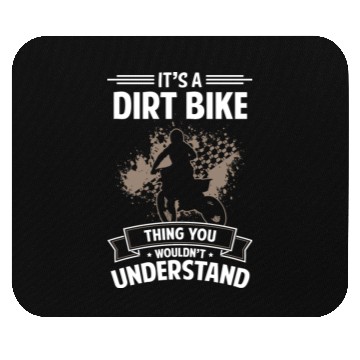 Discover Dirt Bike Mud Motocross Enduro Mouse Pads