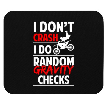 Discover Dirt Bike Bikers Full Throttle Mouse Pads