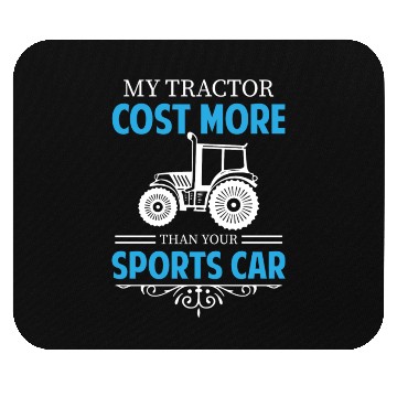 Discover Farmer Tractors Nature Mouse Pads