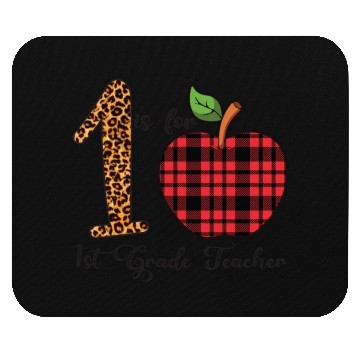 Discover Leopard 1 is For 1st Grade Teacher Mouse Pads