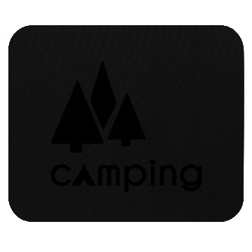 Discover camping trees Mouse Pads