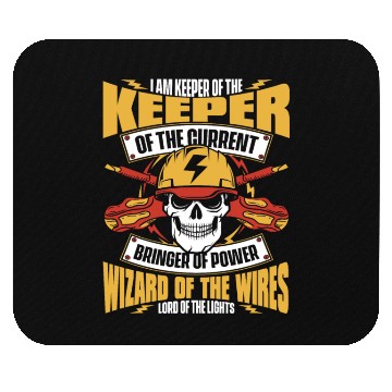 Discover Electrician Electrical Engineer Lineman Mouse Pads