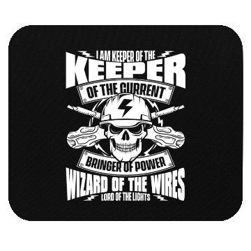 Discover Electrician Electrical Engineer Lineman Mouse Pads