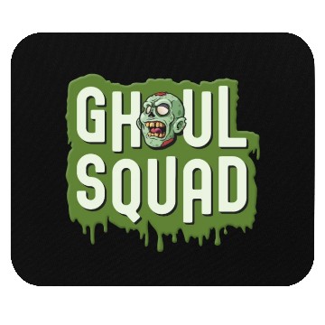 Discover Ghoul Squad Creepy Scary Zombie Cute Halloween Mouse Pads