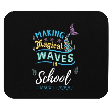 Discover Making Magical Waves In School Back To School Mouse Pads