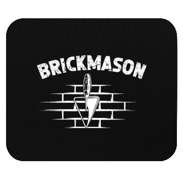 Discover Brickmason Bricklaying Brick Bricklayer Mouse Pads