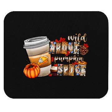 Discover Wild About Pumpkin Spice Mouse Pads
