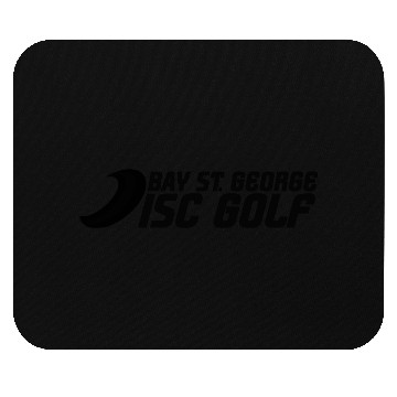 Discover disc golf black transparent Mouse Pads