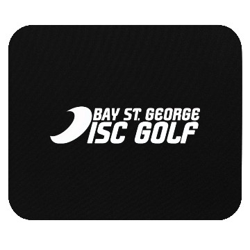 Discover disc golf white transparent Mouse Pads