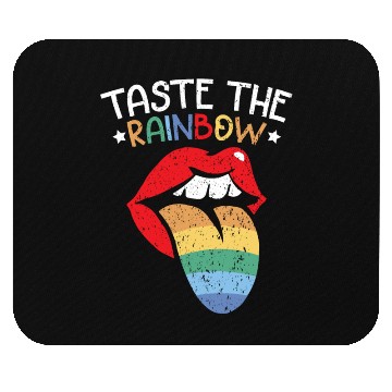 Discover Taste The Rainbow Lover Rainbow Whisperer Mouse Pads