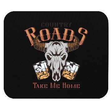 Discover Western Whiskey Mouse Pads