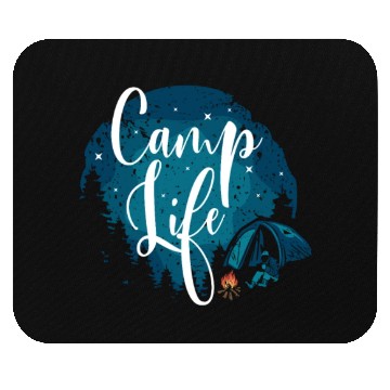 Discover Camping Camper Present Nature Lover Van Mouse Pads