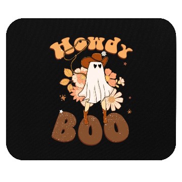 Discover Howdy Boo Halloween Horror ,Halloween Mouse Pads