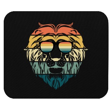 Discover lion vintage Mouse Pads