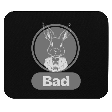 Discover Punk rock bunny Mouse Pads