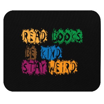 Discover read books be kind stay weird 5 Mouse Pads