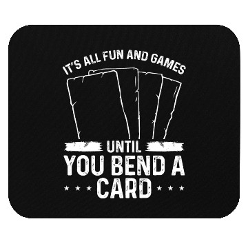Discover Trading Card Game Until you bend a Card Collecting Mouse Pads
