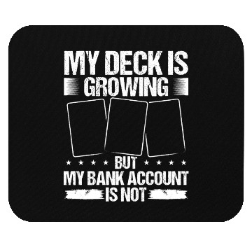 Discover Trading Card Game Collecting Deck improving Money Mouse Pads