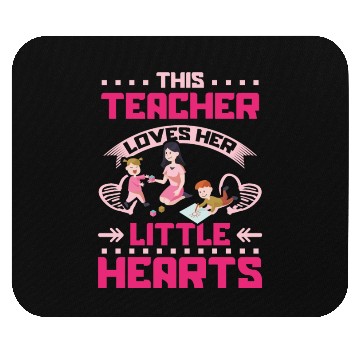 Discover This Teacher Loves Her Little Hearts Mouse Pads