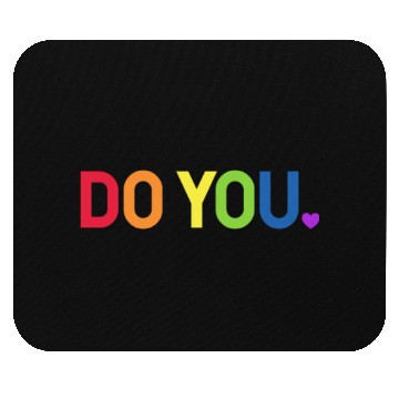 Discover Do You, LGBT Rainbow Mouse Pads