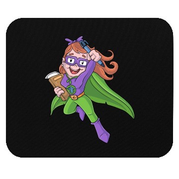 Discover Superhero Teacher Mouse Pads