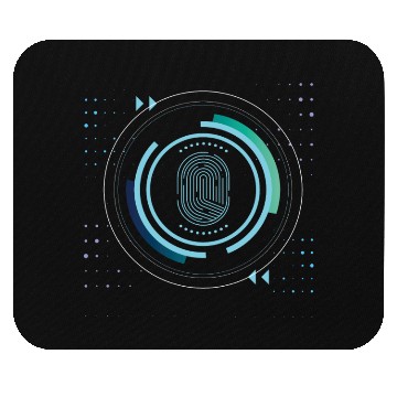 Discover identity nerd geek save pc core security code Mouse Pads