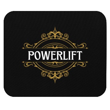 Discover Luxe Powerlifting Gym Fitness Mouse Pads