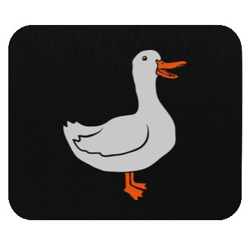 Discover Cartoon bird cute goose Mouse Pads