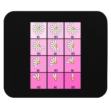 Discover Daisy Game Cute Flower Mouse Pads