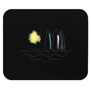 Discover Surf Vibes Mouse Pads