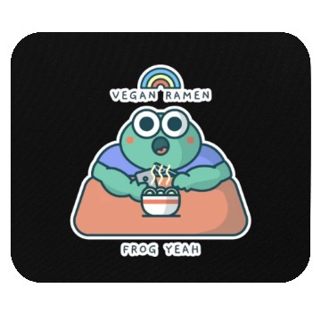 Discover FROG YEAH Funny Cute Frog Mouse Pads