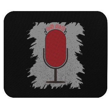 Discover On Air Microphone Mouse Pads