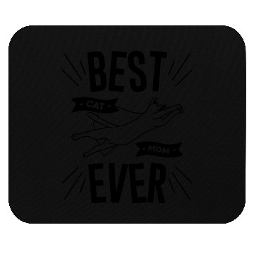 Discover best cat mom ever animals cute lovely cat Mouse Pads