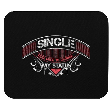 Discover Single Independence Gift Idea Mouse Pads