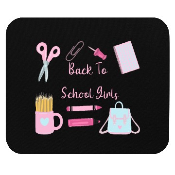 Discover Back to school girls elementary gift Mouse Pads
