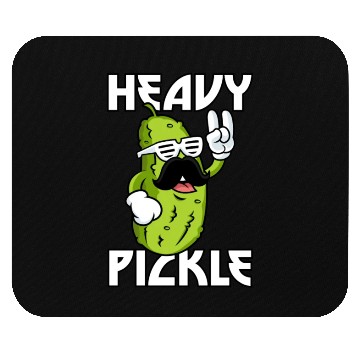 Discover Heavy Pickle Metal Fan Metalhead Mouse Pads
