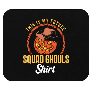 Discover Cowboy Halloween Future Squad Ghouls Skeleton Mouse Pads