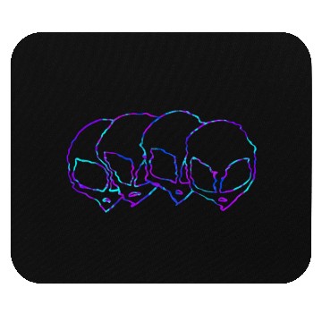 Discover Alien Gift Extraterrestrial UFO AREA 51 Sci-fi Mouse Pads