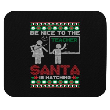 Discover Funny Teacher Ugly Christmas Mouse Pads