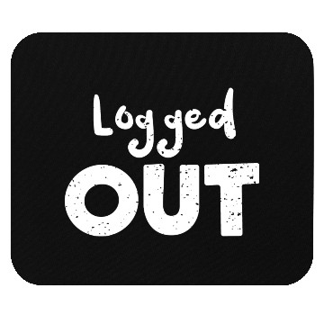 Discover Logged Out - Hiking Mouse Pads