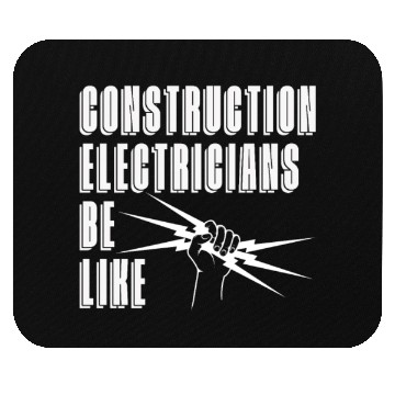 Discover Electrician Electrical Engineer Lineman Mouse Pads