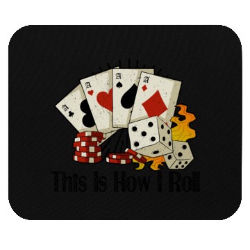 Discover Poker Casino Poker Player Gambling Roulette Gift Mouse Pads