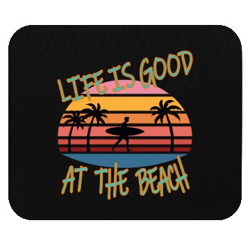 Discover Summer Vacation Retro Vintage Mouse Pads