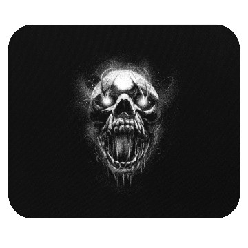 Discover Skull Scream Mouse Pads