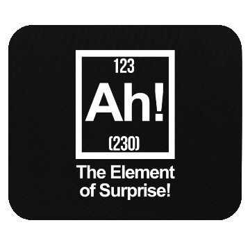 Discover AH! THE ELEMENT OF SURPRISE! Mouse Pads