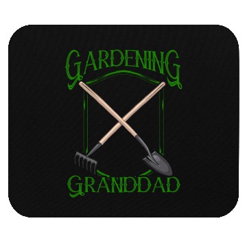 Discover Gardening Grandad Landscaping Granddad Grandpa Mouse Pads